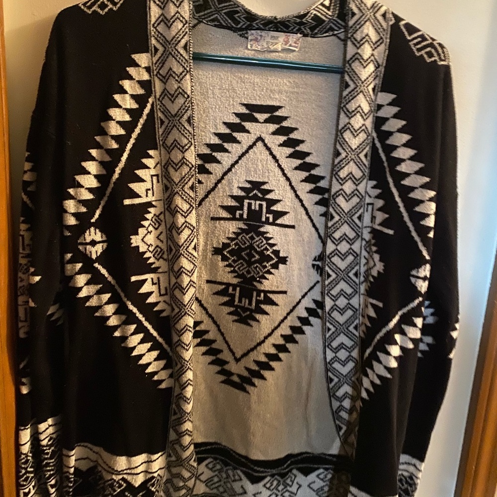 Aztec cardigan